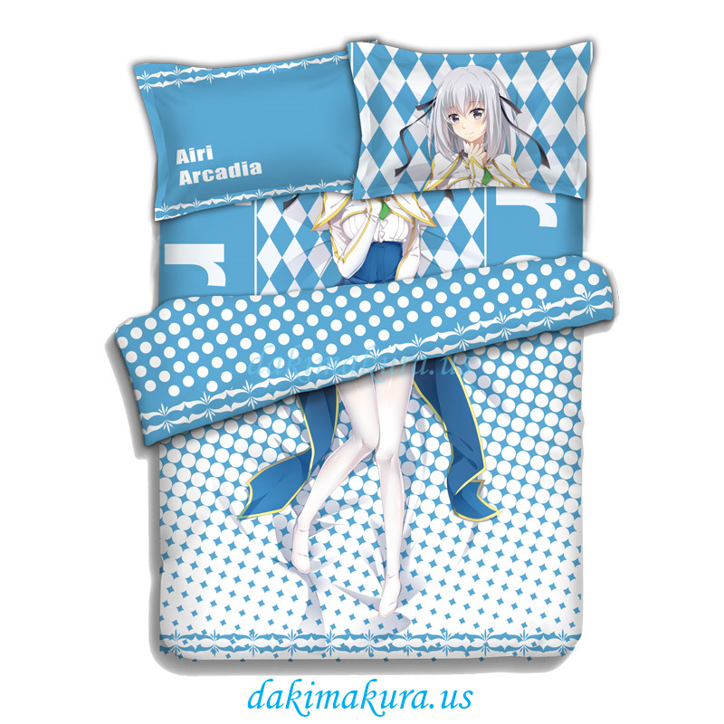 Airi Arcadia-Undefeated Bahamut Chronicle Bed Blanket Duvet Cover with Pillow Covers